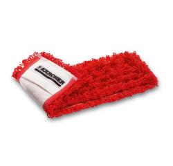 Махровый крупноворсистый петельный микроволоконный моп Есо, красный, 40 см, с карманами